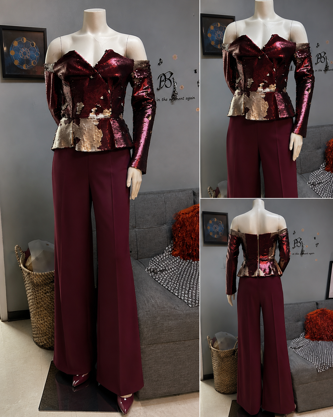 π· The Merlot Flow Wide-Leg Pant