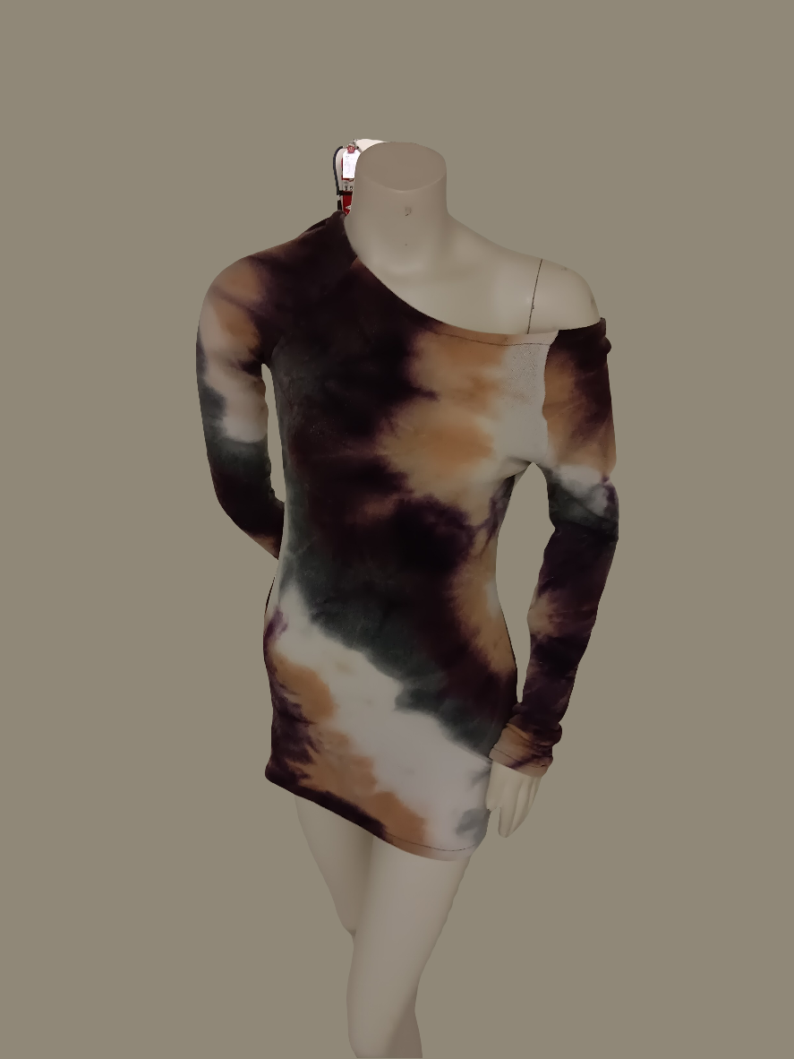 swirl bodycon dress Swirl Pattern Bodycon Dress: High Neck Sleeveless Beachwear PLAZMA