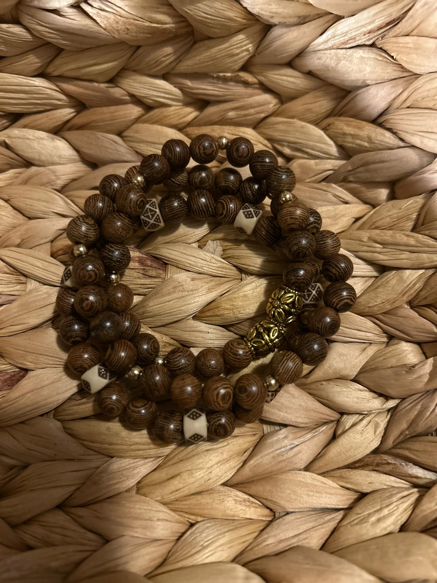 Assorted Wooden Bracelet Set