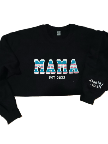 MaMa Embroidered sweatshirt