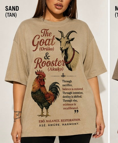 The GOAT & Rooster Tees