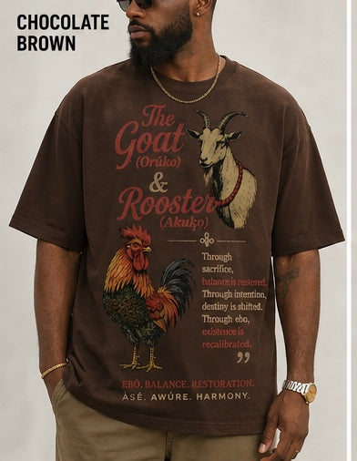 The GOAT & Rooster Tees