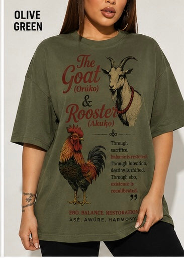 The GOAT & Rooster Tees