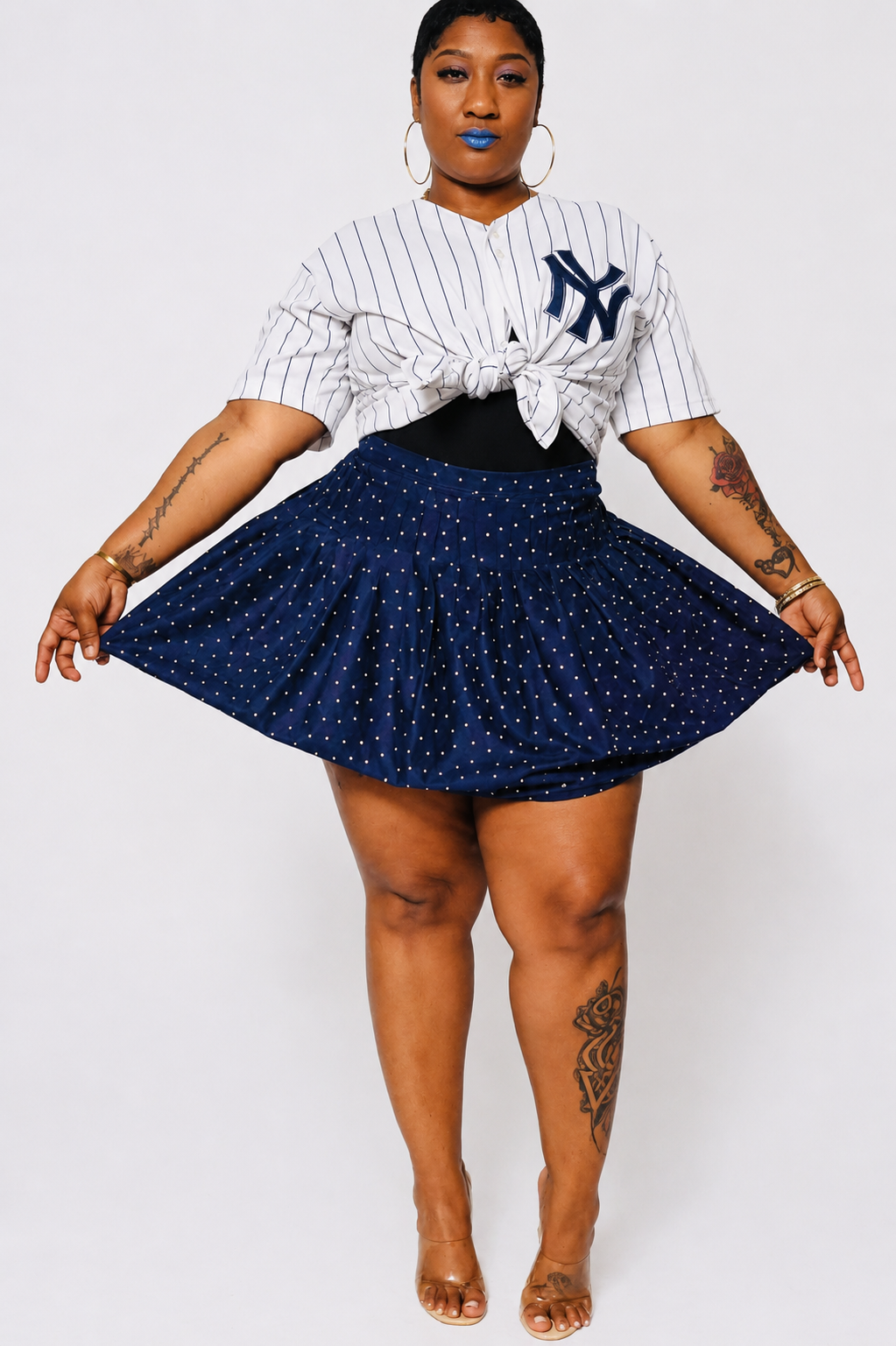 Navy Dot to Dot