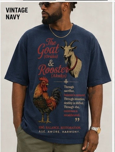 The GOAT & Rooster Tees