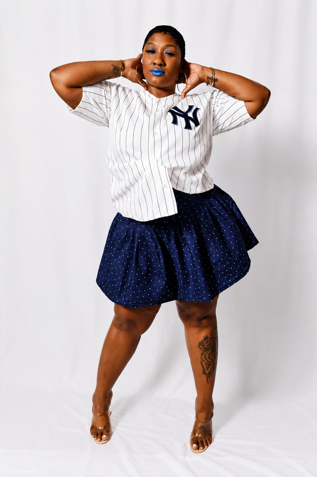 Navy Dot to Dot