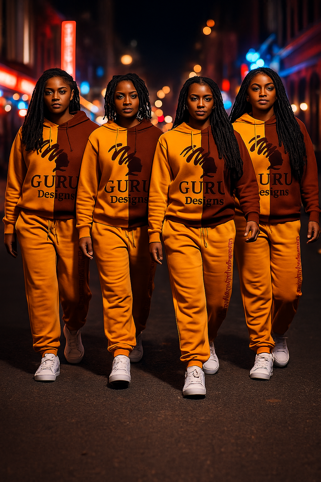 Mustard Script Joggers
