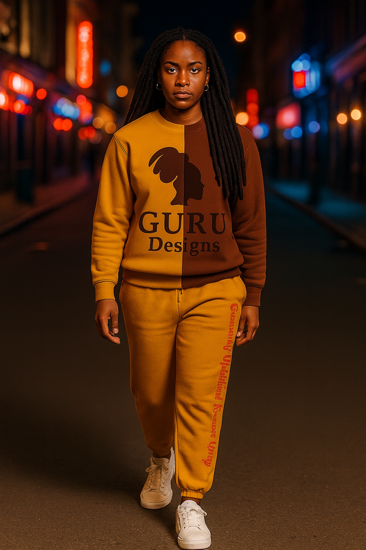 Mustard Script Joggers