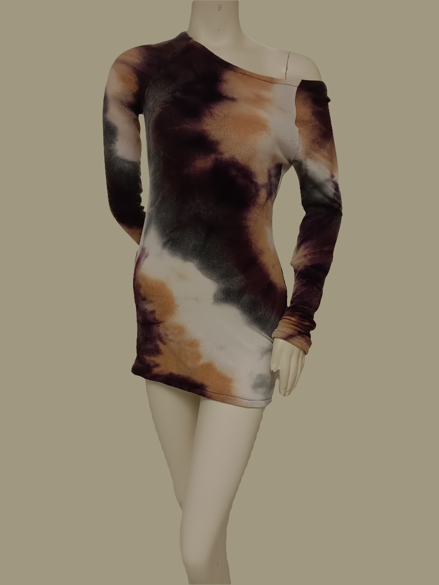 Swirl Bodycon Dress